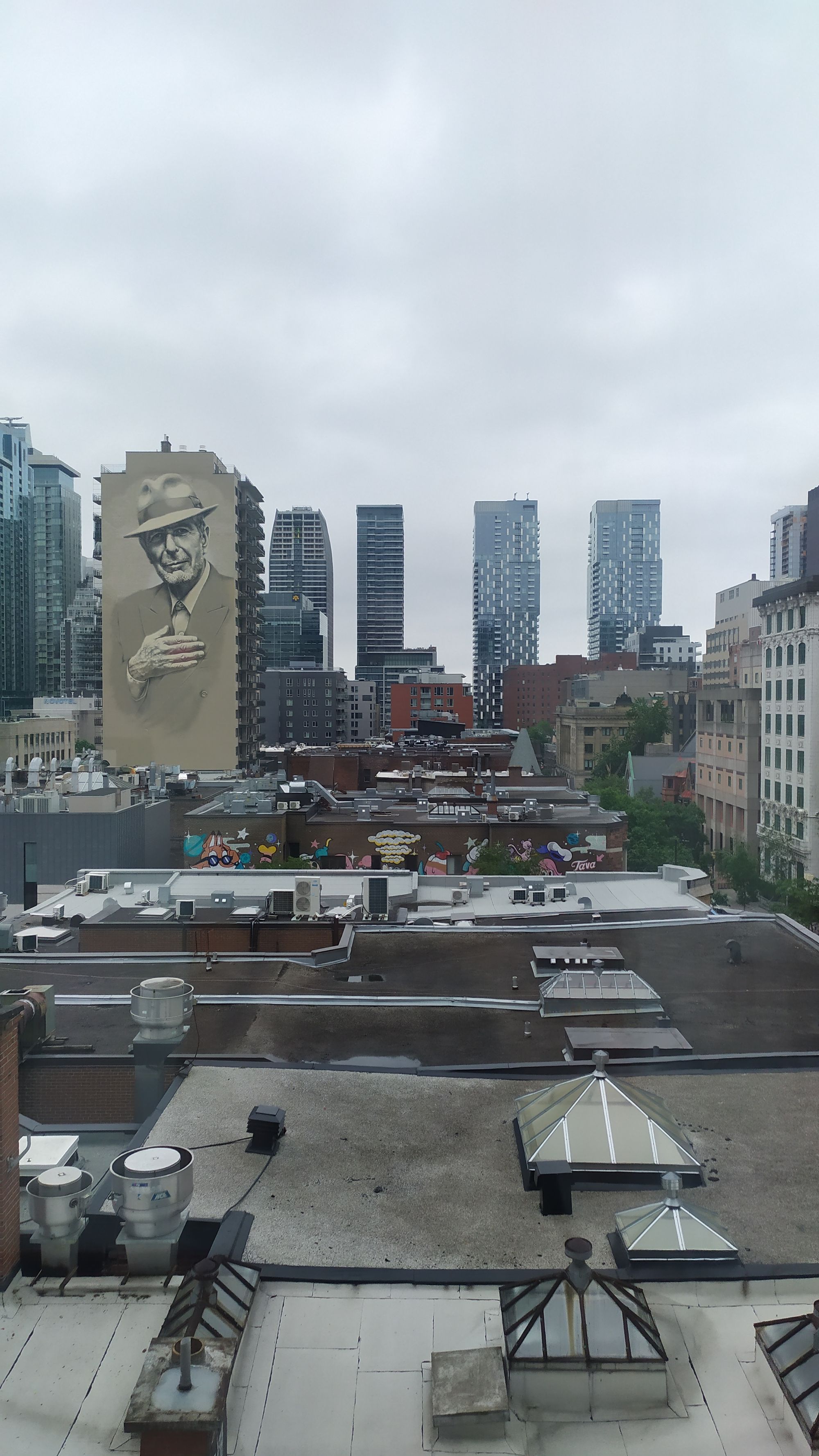 Montréal fin du printemps et le début de l'été