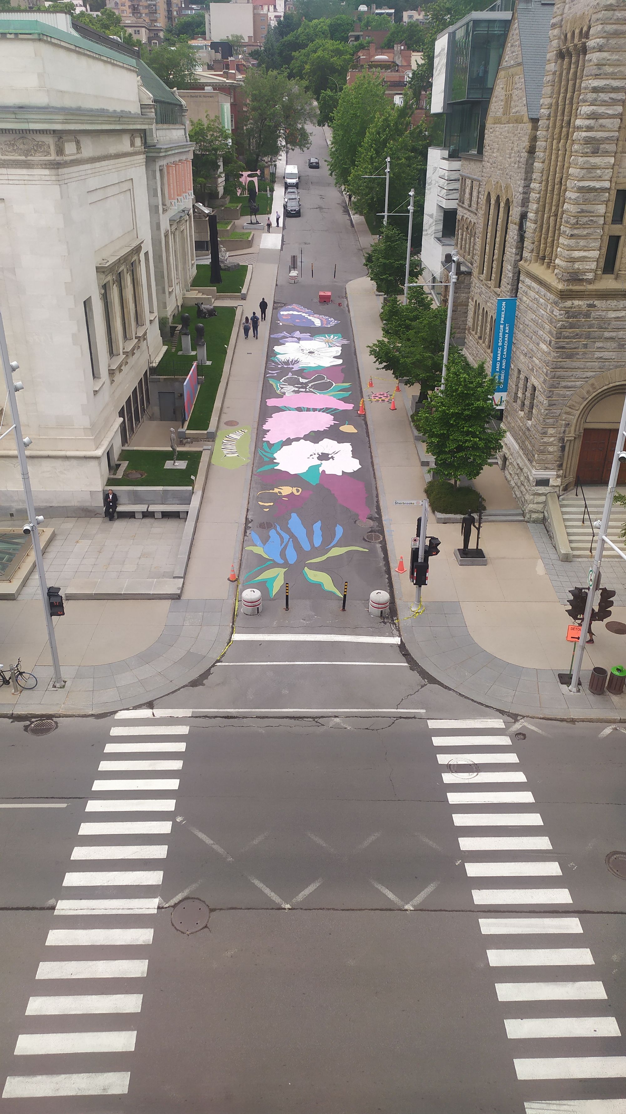 Montréal fin du printemps et le début de l'été