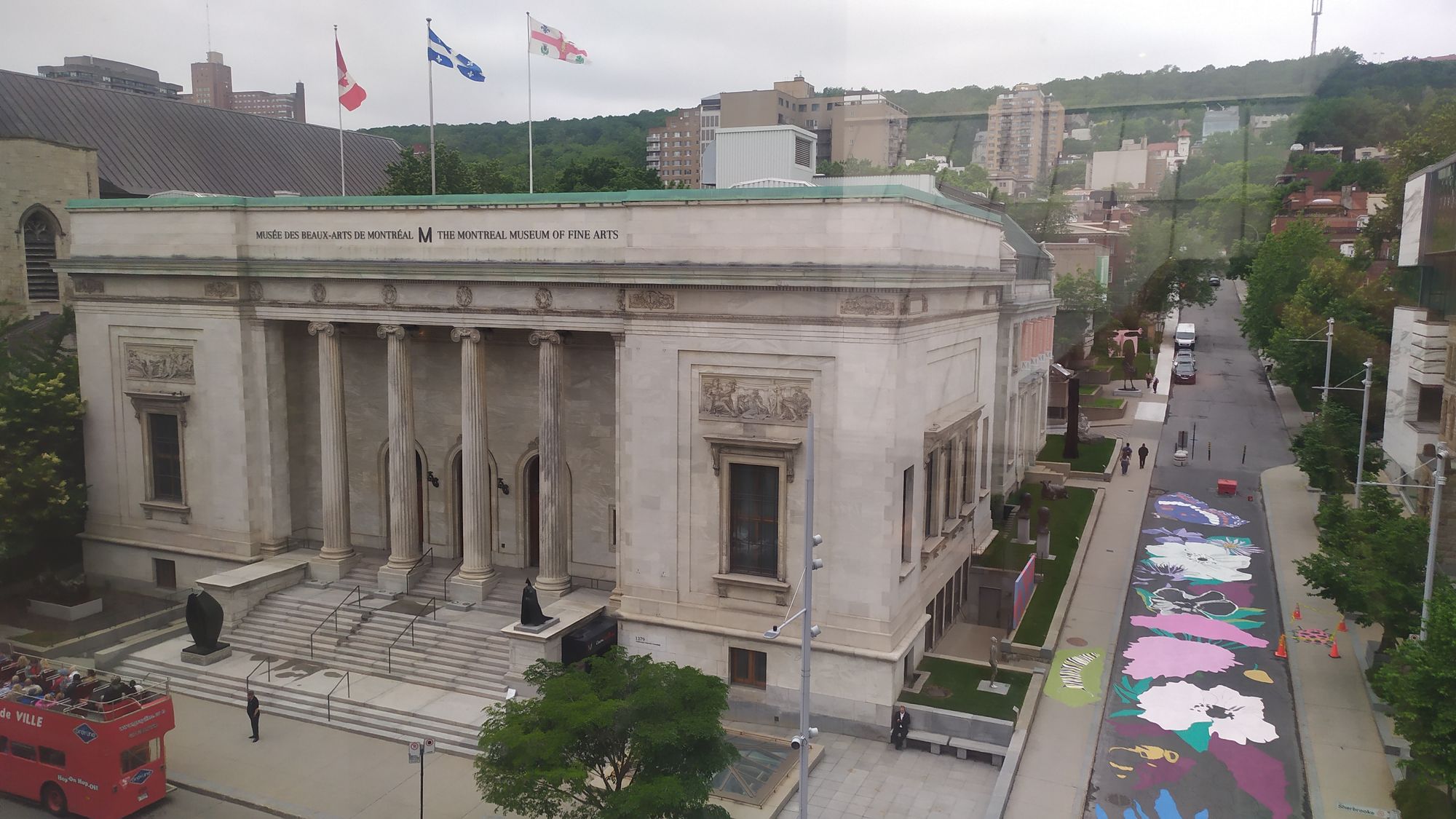 Montréal fin du printemps et le début de l'été
